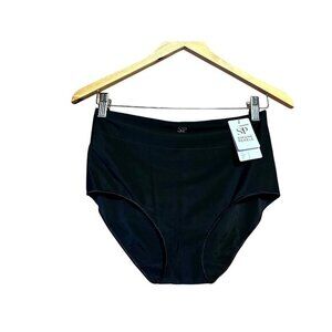 Simone Perele French Lingerie Full Coverage Black High-Waist Briefs Size IT 6